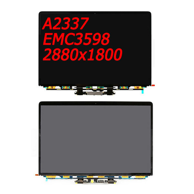 A2337 मैकबुक रेटिना एलसीडी रिप्लेसमेंट EMC 3598 Ips Tyoe M1 2019 2020 वर्ष